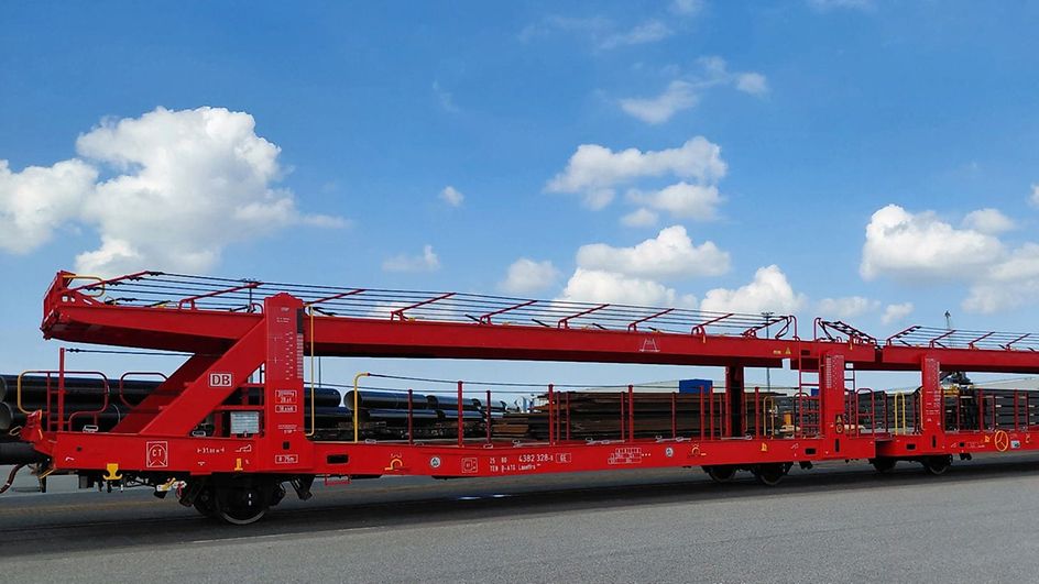 Neuer Autotransportwagen der Bauart 560.4